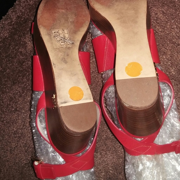 Michael Kors Wedge Bells Sandals as 8 - Picture 4 of 8